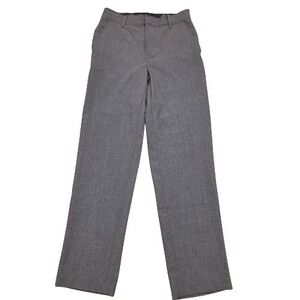 Van Heusen Kids Gray Dress Pants Formal Trousers Boys School Uniform Size 12